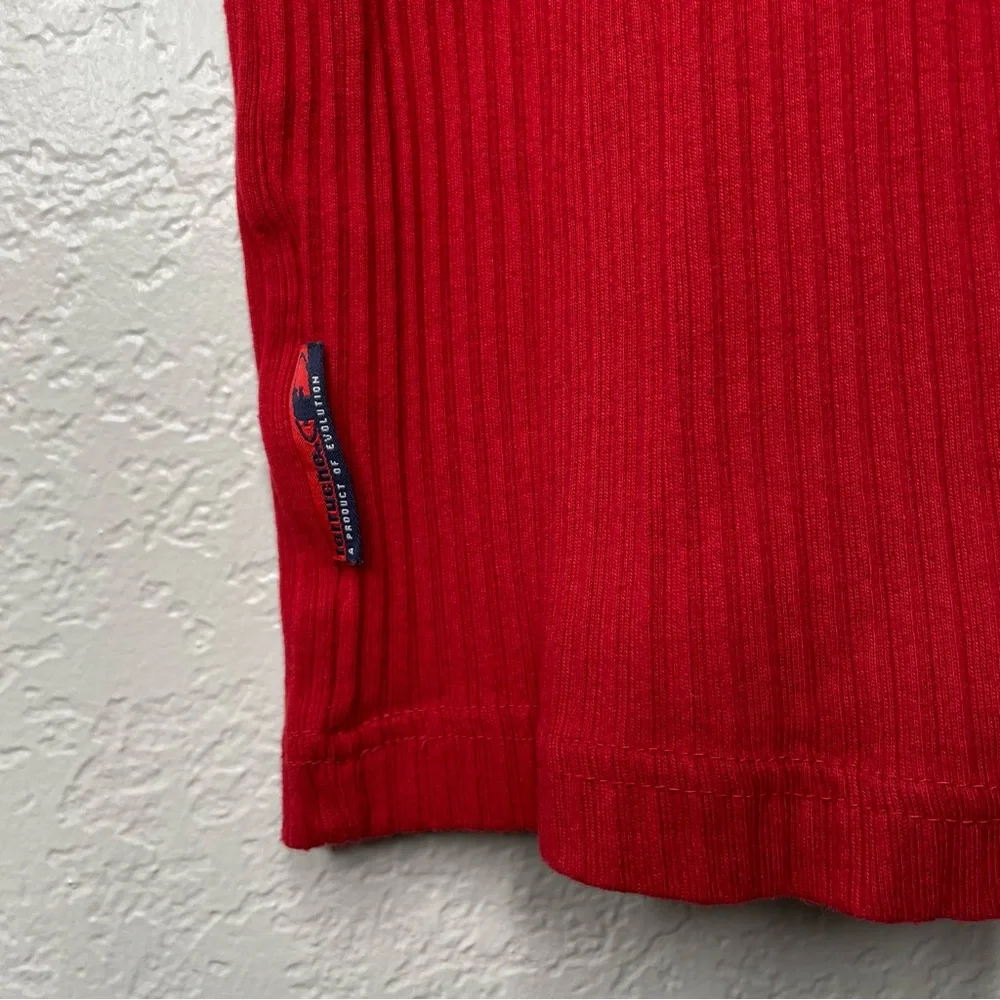 90s Ferruche Red Vest 100% Cotton